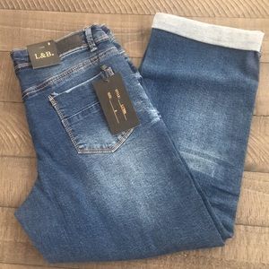 L&B cropped jeans